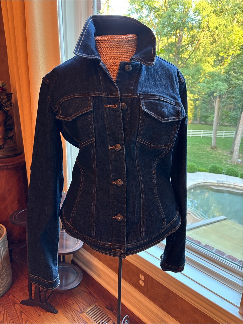 FUBU the collection denim jacket